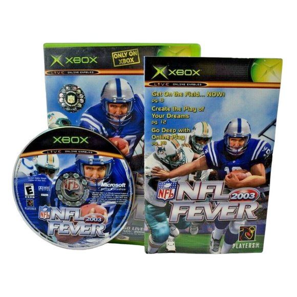 Microsoft Studios NFL Fever 2003 Microsoft Xbox, 2002 100% Complete Tested - Picture 1 of 3